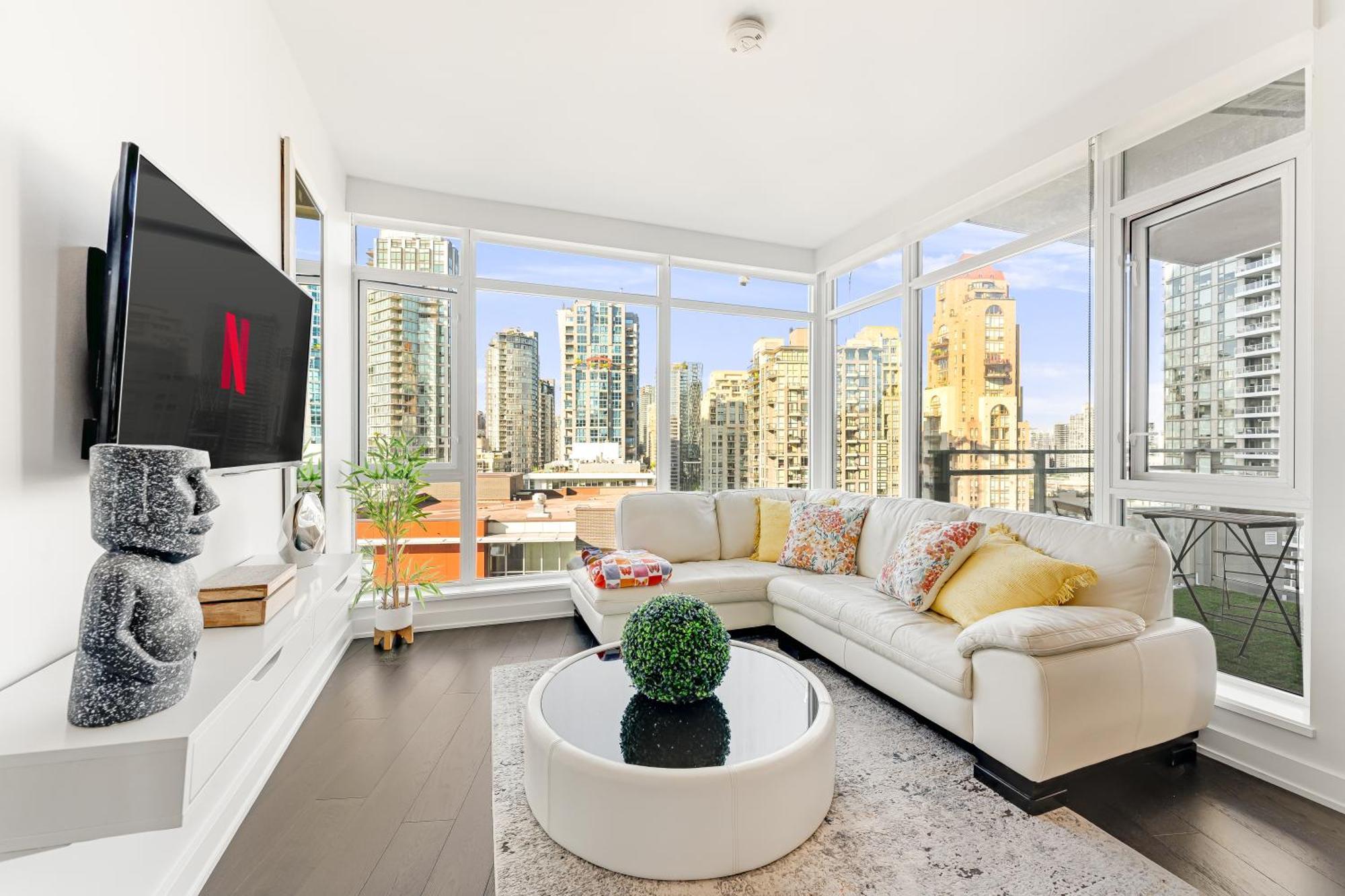 Apartament Premium 2Br Living With Unmatched Cityscape Views Vancouver Zewnętrze zdjęcie